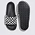 VANS VN0A5HF527ISMUA CHINELO BLACK/WHITE - Imagem 1