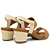 USAFLEX Y8204028 SANDALIA VANILLA/CAMEL - Imagem 3