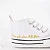 CONVERSE CK04400003 TENIS CHUCK TAYLOR ALL STAR MY FIRST BRANCO/PRETO - Imagem 4