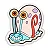 JIBBITZ 10013559 BOB ESPONJA GARY - Imagem 1