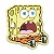 JIBBITZ 10013557 BOB ESPONJA CHOCADO - Imagem 1