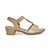 USAFLEX MM0801001 SANDALIA OURO - Imagem 1