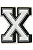 JIBBITZ 10007017 LETRA X - Imagem 1