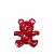 JIBBITZ 10013046 URSO ACRILICO - Imagem 1