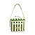 FARM 78325690 MINI COOLER  FAROFA BANANA TROPICAL BRANCO/VERDE - Imagem 1