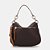 LUZ DA LUA MC-1036 BOLSA HOBO GRANDE MONOGRAMA MOCCA - Imagem 1