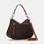 LUZ DA LUA MC-1036 BOLSA HOBO GRANDE MONOGRAMA MOCCA - Imagem 3