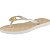 LUZ DA LUA 67791900 CHINELO PANNA/NATURAL MONOGRAMA - Imagem 1