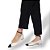 GIULIA DOMNA 202.015/242 SAPATILHA  PRETO/OFF WHITE - Imagem 1