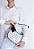 SCHUTZ S500182148 BOLSA TIRACOLO TRIANGULO BRANCO - Imagem 1