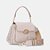 LUZ DA LUA 2000712 BOLSA SATCHEL PANNA/BUTTER - Imagem 1