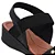 USAFLEX UD04004001 SANDALIA EM COURO PRETO - Imagem 4