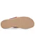 USAFLEX UD13001002 CHINELO EM COURO REBU VERMELHO - Imagem 5