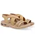 USAFLEX UD14002002 SANDALIA COM LASER CREME - Imagem 3