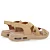 USAFLEX UD14002002 SANDALIA COM LASER CREME - Imagem 4