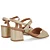USAFLEX UD09002005 SANDALIA OURO LIGHT - Imagem 4