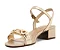 ANACAPRI C304890142 SANDALIA OURO - Imagem 5