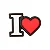 JIBBITZ 10007134 I HEART - Imagem 1