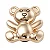 JIBBITZ 10011085 URSO DOURADO - Imagem 1