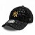 NEW ERA 60758950 BONÉ WMNS LEO VELOUR 9FORTY NEYYAN  BLK PRETO - Imagem 2