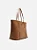 AREZZO A500230614 BOLSA SHOPPING MARROM GRANDE TIRAS CAPA - Imagem 5