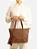 AREZZO A500230452 BOLSA SHOPPING CAMEL GRANDE - Imagem 6