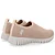 USAFLEX AE2208013 TENIS SLIP ON BLUSH TRICOT - Imagem 3