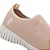 USAFLEX AE2208013 TENIS SLIP ON BLUSH TRICOT - Imagem 4