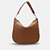 LUZ DA LUA 10006145 BOLSA HOBO AMENDOA - Imagem 3