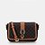 LUZ DA LUA 2000760 BOLSA SATCHEL MONOGRAMA/AMENDOA - Imagem 2