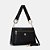 LUZ DA LUA 2000555 BOLSA TIRACOLO NEW RIDGE/PRETO - Imagem 1