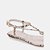 LUZ DA LUA 52217800 SANDALIA SNAKE PANNA - Imagem 4