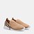 LUZ DA LUA 58650400 TENIS KNIT PRETO/BEGE - Imagem 2