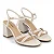 BOTTERO 373707 SANDÁLIA OFF WHITE - Imagem 6