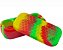 Slick Quadrado Honey 6 Partes Verde/Amarelo - Imagem 1