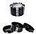 Dichavador Metal Genio Poker Preto - Imagem 1