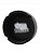 Cinzeiro de Silicone Tabaccombi Redondo Pequeno Preto - Imagem 1