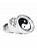 Dichavador Metal 3 Partes 4,2x3 Yin Yang - Imagem 1