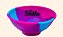 Cuia de Silicone Sadhu Azul/Rosa Pink - Imagem 1