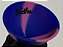 Cuia de Silicone Sadhu Azul/Rosa Queimado - Imagem 1