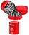 Dichavador Metal Genio Barril Oil Vermelho - Imagem 1