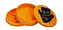 Dichavador Acrilico Lion Laranja - Imagem 1