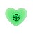 Slick Coracao Slow Burning 18ml Verde Florecente - Imagem 1