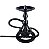 Arguile Triton Viper Sv Preto - Imagem 1