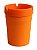 Cinzeiro de Plastico P/ Carro Laranja - Imagem 1