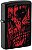 Isqueiro Zippo Red Skull Design - Imagem 1