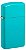 Isqueiro Zippo Slim Flat Turquoise - Imagem 1