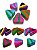 Slick Triangular Tie Dye - Imagem 1