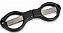 Tesoura Moon Dobravel Plastico Preto - Imagem 1