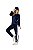 Pijama longo fleece marinho - Imagem 1